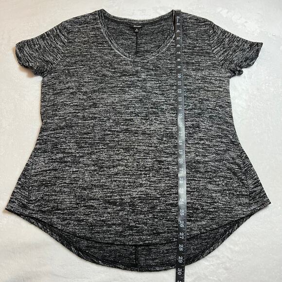 a.n.a. V-Neck Knit T-Shirt Size XL Stretch Casual Minimalist Neutral Lightweight - Picture 7 of 7